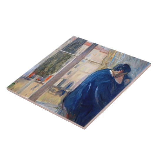 キス（Edvard Munch著） タイル (側面)