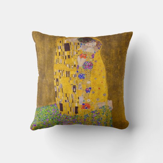 キス | Gustavクリムト | クッション (裏面)