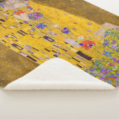 キス | Gustavクリムト | シェルパブランケット (3/4)