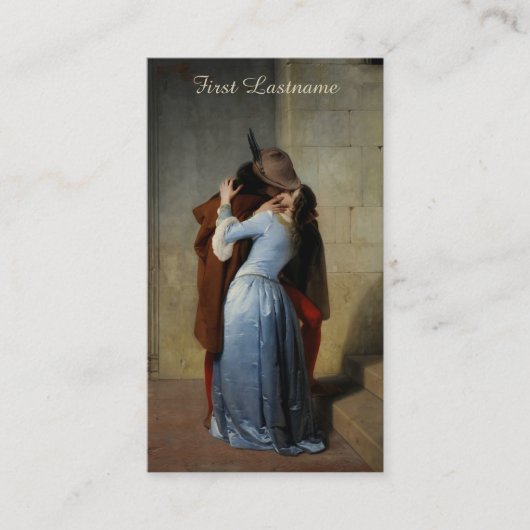 キス/Il Bacioのカスタムな名刺 名刺 (正面)