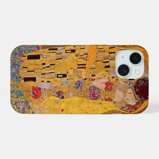 キス iPhone 15ケース (裏面横)