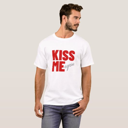 キス Tシャツ (正面フル)