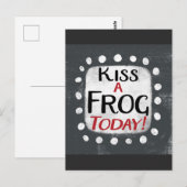 キスAカエル今日はがき ポストカード (正面/裏面)
