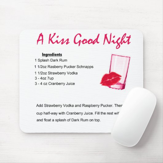 キスgoodnight 3 マウスパッド (マウス)