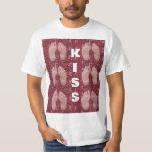 キスHER足 Tシャツ (正面)