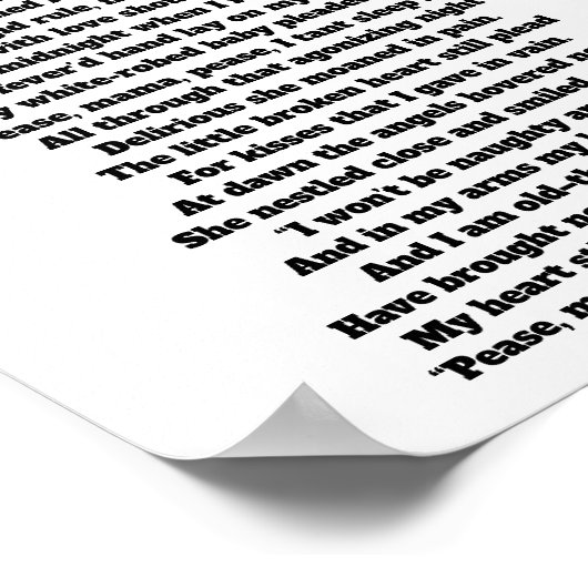 キスMEおやすみ詩 ポスター (角)