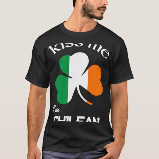 キスMe I m Chili Shamrock Chile St Patrick s Da Tシャツ (正面)