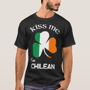 キスMe I m Chili Shamrock Chile St Patrick s Da Tシャツ