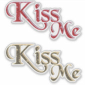 キスMe x 2 シール (正面)