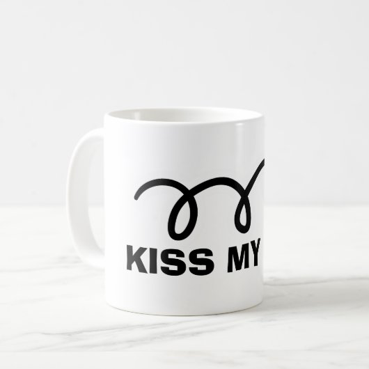 キスMY ACEファンイテニスマグカップのためのコーチとプレーヤー コーヒーマグカップ (正面左)