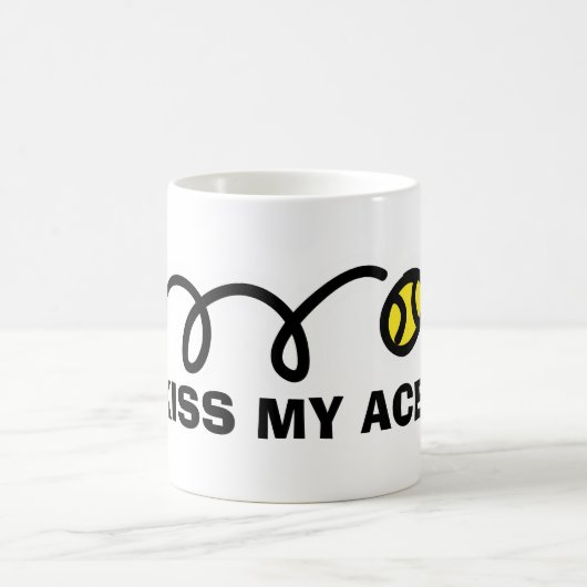 キスMY ACEファンイテニスマグカップのためのコーチとプレーヤー コーヒーマグカップ (中央)