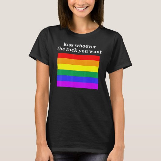 キスWho The F You Want 1 Tシャツ (正面)