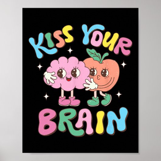 キスYour Brain Valentines Test Day先生チーム ポスター (正面)