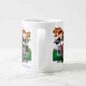 キズナップ郡ワシントン大コーヒーのマグカップ ジャンボコーヒーマグカップ (裏面)