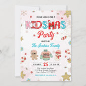 キズマスウィンタークリスマスパーティー 招待状 (正面)