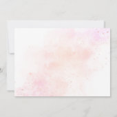 キズマスクリスマスバースデーパーティホリデーパーティー 招待状 (裏面)