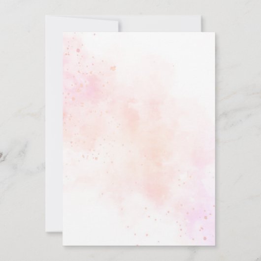 キズマスクリスマスバースデーパーティホリデーパーティー 招待状 (裏面)