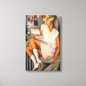 キゼットエンバラ | Tamara de Lempicka | キャンバスプリント (正面)