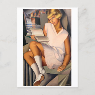 キゼットエンバラ   Tamara de Lempicka   ポストカード