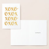 キソ |ゴールドフォイルカード 箔カード (ディスプレー)