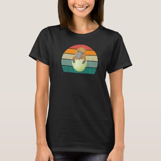 キタギツネ科ビーバー哺乳動物オーストラリア動物スイミング Tシャツ (正面)