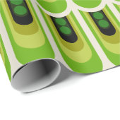 キチすごいュモダンレトロ60年代70年代ラッピング紙 ラッピングペーパー (ロールコーナー)