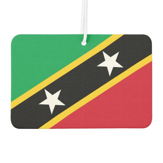 キチアン国旗またはネビジアン国旗 カーエアーフレッシュナー (裏面)