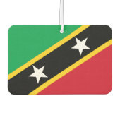 キチアン国旗またはネビジアン国旗 カーエアーフレッシュナー (正面)