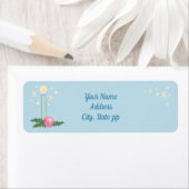 キチパーソナライズされたークリスマス差出人住所LBL ラベル (インサイチュ)