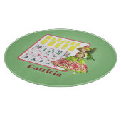 キチ麻雀パーソナライズされた女王 カッティングボード (角)