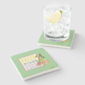 キチ・マージャン・クイーン ストーンコースター (横)