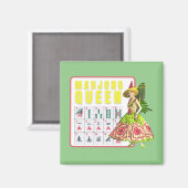 キチ・マージャン・クイーン マグネット (正面/裏面)