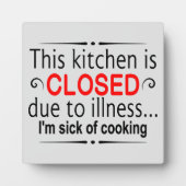 キッおもしろいチン語アート フォトプラーク (正面)