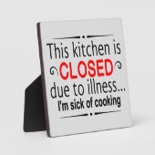 キッおもしろいチン語アート フォトプラーク (正面)