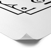 キッおもしろいチン語 ポスター (角)