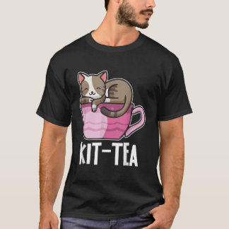 キッおもしろいト茶またはキティ猫エバカラフルット猫と Tシャツ