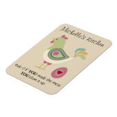 キッおもしろいパーソナライズされたチのルール マグネット (左側)