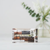 キッお洒落チンカスタム建築モデル 名刺 (スタンド正面)