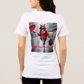 キッお洒落テレ走ン女子ベラ+キャンバスフル トライブレンドＴシャツ (裏面)