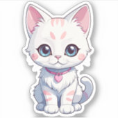 キッお洒落テンイラストレーション シール (正面)