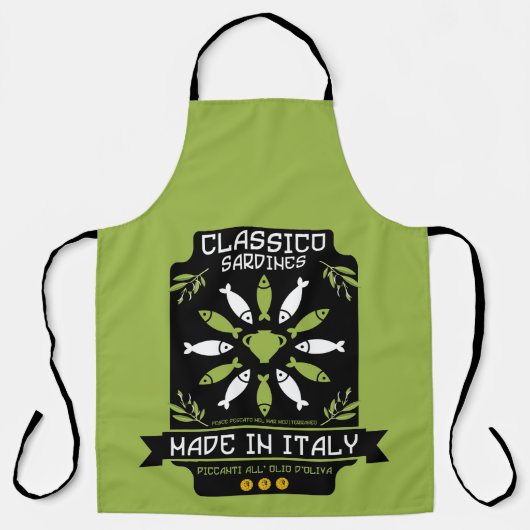 キッイタリアンチン エプロン (正面)