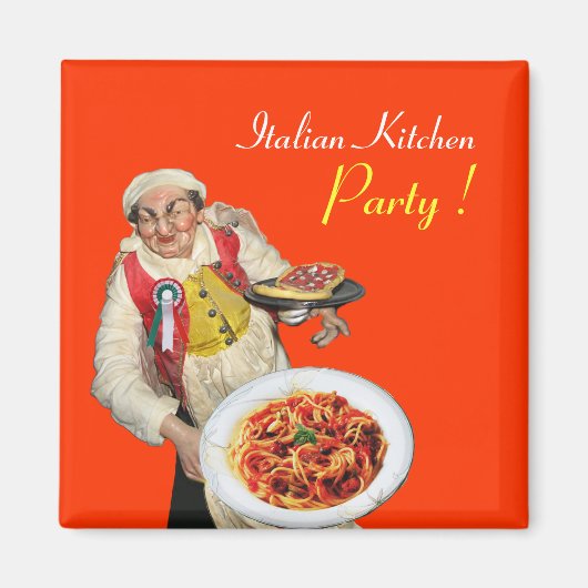 キッイタリアンチン,オレンジ マグネット (正面)