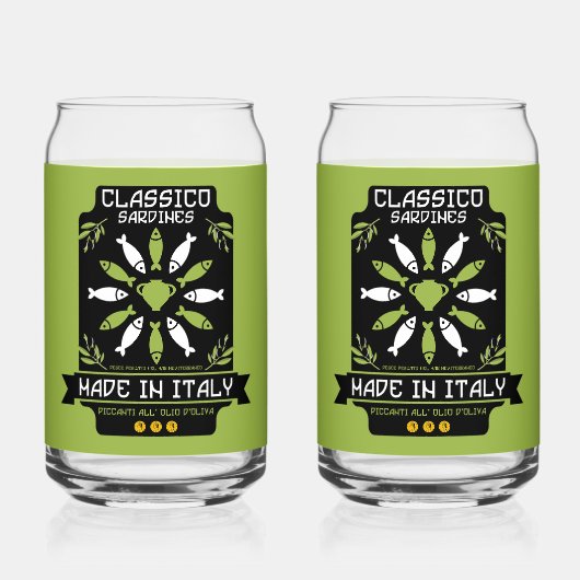 キッイタリアンチン ガラス缶 (正面)