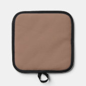 キッエレガントチ用ブラウンポットホルスタイリッシュダー 鍋敷き (正面)