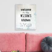 キッカスタムチン引用文キャンバスのウォールアート キャンバスプリント (インサイチュ (リビング))