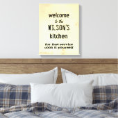 キッカスタムチン引用文キャンバスのウォールアート キャンバスプリント (インサイチュ (寝室))