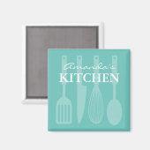 キッカスタムチン料理具付き冷蔵庫用マグネット マグネット (正面/裏面)