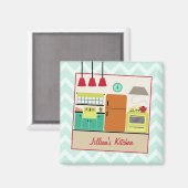 キッカラフルチンレトロ磁石 マグネット (正面/裏面)