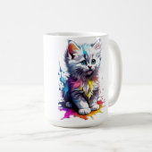 キッカラフルテンマグ コーヒーマグカップ (正面右)