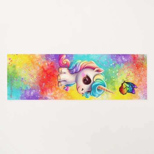 キッカラフルト ヨガマット (裏面(横))